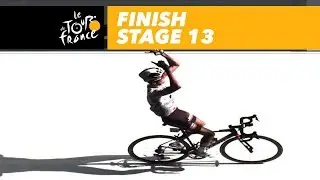 Finish - Stage 13 - Tour de France 2017
