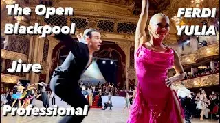 Ferdinando Ionnaccone - Yulia Musikhina | The Open Blackpool 2023 | Jive