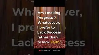 Faith over Success !