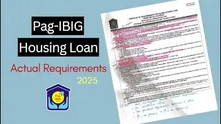 Pag-IBIG Housing Loan Requirements 2025