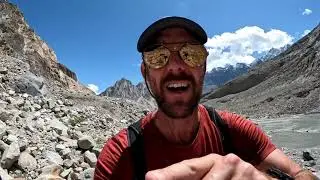 🇵🇰 [4K] Things go Wrong on a Trek to Passu Glacier, Karakoram Mountains.