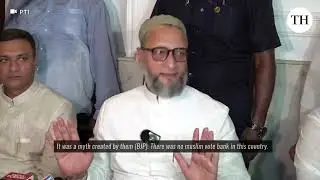 AIMIM chief Asaduddin Owaisi after his win in the Hyderabad constituency | Lok Sabha elections 2024