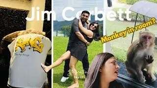 Monkey Inside Our Hotel Room 😱 Jim Corbett Resort Life | Day 2 Vlog