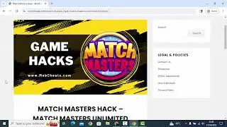 Get Free Boosters in Match Masters Instantly!
