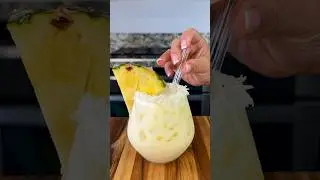 Agua Fresca de Pi&ntilde;a Colada #shorts