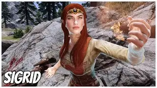 Meet Sigrid: The Most Powerful Redhead Mage in Skyrim