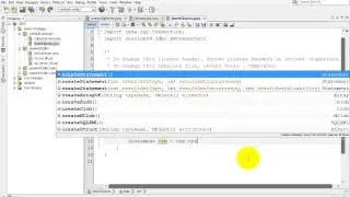 (java) execute SQL command in JDBC