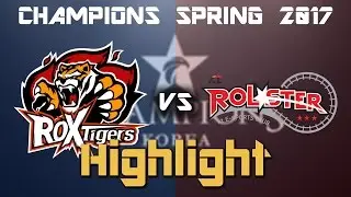 【Highlights】ROX vs KT | Game 1 - LCK Spring 春季聯賽 2017 W1D1 | 精華