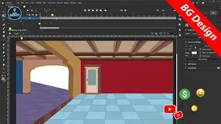 How to Make Home Interior Scene in Adobe Animate | 2D Animation Hindi Tutorial | Learn 2D Animation