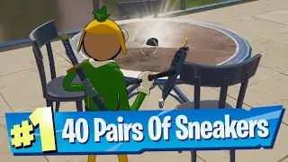 Collect Triple S Sneakers in the Strange Times Featured Hub Location - Fortnite