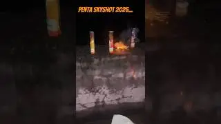 Penta Skyshot 2025 #phataka #diwali2025 #crackers #experiment #fireworksindia #cornation #shorts