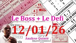 🚨🚨 Le BOSS LUNDI 12 Janvier 2026 - Analyse : Cagnes-Sur-Mer (R1) 2e course &ndash; Prix Vans Barbot