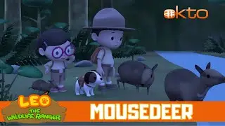 A MOUSE-DEER is eating all the BLUEBERRIES! 😋 | Leo the Wildlife Ranger | Mini-Ep | @mediacorpokto