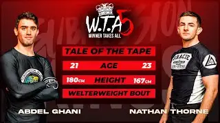 WTA5 Abdel Ghani vs Nathan Thorne  - Welterweight