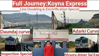 Part 2:Pune Miraj Line Doubling & Electrification Status as of Feb| Daundaj & Adarki Curves