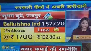 ICICI Bank latest news share market Balkrishna Industries latest news in share market