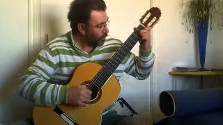 Julio Vega,Estudio en Mi menor de Francisco Tarrega