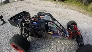 79.0 mph HPi Baja 5b HIGH SPEED run video