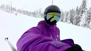 skiing in S&auml;len, Sweden