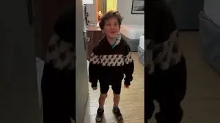 Jackson&rsquo;s dumb dance 🕺 #cute #funny #jackson #kid
