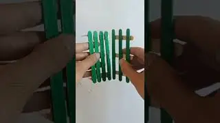 how to make a park bench ll ice cream stick craft#