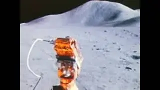 Film tourn&eacute; depuis le rover lunaire lors de la deuxi&egrave;me sortie extrav&eacute;hiculaire