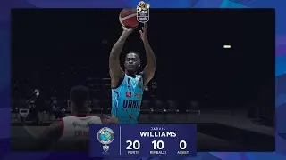 Jarvis Williams VS UNAHOTELS Reggio Emilia