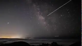 Milky Way Timelapse from Above the Fog