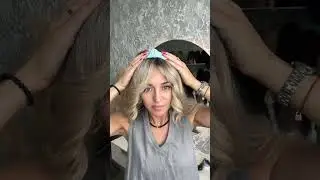 Накладка из натуральных волос блонд#hairstyle #hair #волосы #wigs #haircut #стиль #beauty