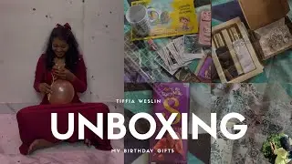 Unboxing ALL My Birthday Gifts! 🎁 (Surprise Reactions) | Tiffia Weslin