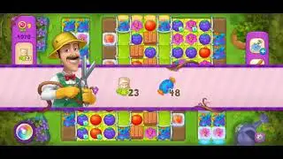 Gardenscapes Level 4070, за 16 ходов