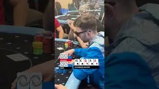 THE SNAP CALL... WITH THAT HAND? 🤯 | Main Event 888Poker | @888poker #shorts