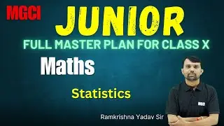 Statistics- L-64-Maths-Class 10th | MGCI | NEET | IIT-JEE #cbse #maths #class