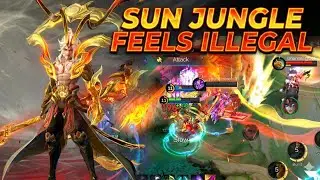 SUN JUNGLE FEELS ILLEGAL! 🔥 | Broken Sun Build & Gameplay - Moba Legends