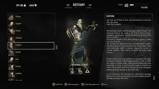 BESTIARY: Grottore (Witcher 3 In-Game Lore Read Aloud)