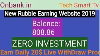 Earn Free Rubble 2019 Without Invest.New Free Rubble Site.Earn Daily 10$ In Urdu Hindi