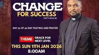 11TH JAN 2026 SUNDAY SERVICE