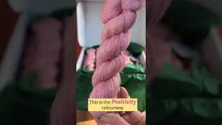 Positivity - hand dyed HeartSpun yarn by Under The Olive Tree Knits