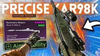 This is the MOST PRECISE Kar98k Class Setup in Warzone... it's DEADLY Accurate!
