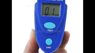 E04-025 Mini Size Digital Coating Thickness Gauge Car Painting Thickness Tester