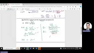 Limits involving infinity - Lecture 4 - American university of Ras Alkhaimah