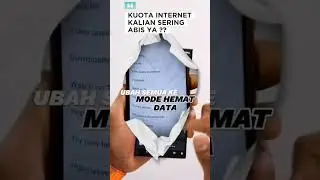 cara irit kuota untuk pengguna android #tipsandtricks #tipsgadget #androidindonesia #edukasigadget