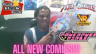 Superstar Comics:  Power Rangers, VR Troopers, and PPG & Thundercats crossover