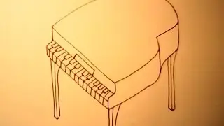 Piano Speed Drawing