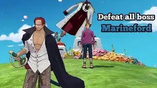 STORY (Marineford) VS 3 ADMIRAL FINAL BATTLE | One Piece Burning Will