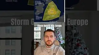 Storm Goretti hits Europe.