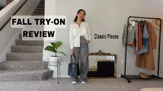 A FALL TRY-ON REVIEW I Everlane, Levis, Aje, I Life With Elyse