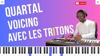 quartal voicing avec les tritons