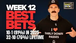 (32-10, 76%) NFL Week 12 Best Bets & Player Props | Sharp Football Show