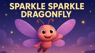 Twinkle Twinkle Dragonfly ✨ | Gentle Insect Song for Kids | Haha Songs Land
